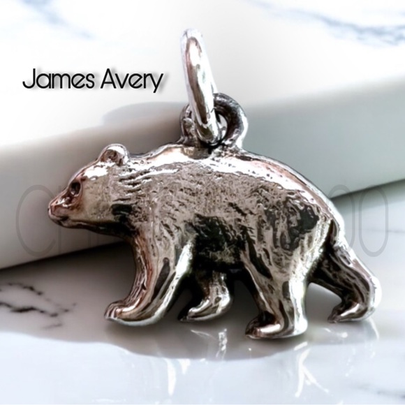 James Avery Grizzly Momma Poppa Bear Charm